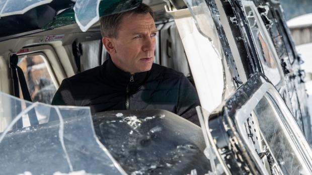 Daniel Craig stars as James Bond in the action film 